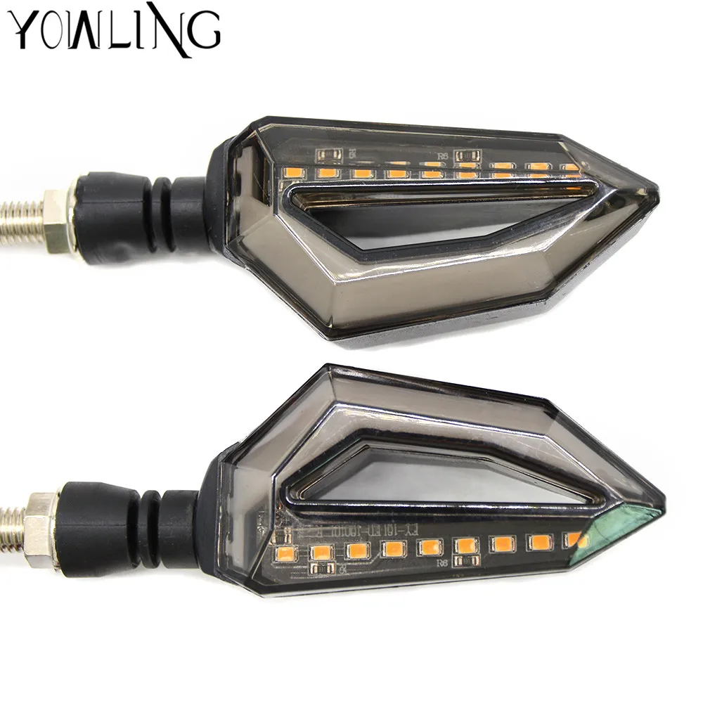 12v led universal motorcycle turn signal led blinkers flashing lights