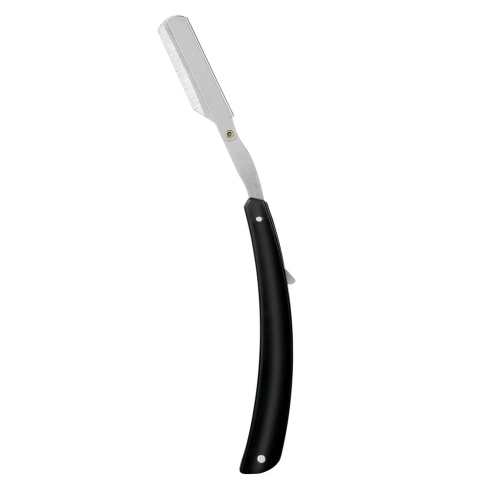 Мужская Парикмахерская бритва с прямым лезвием, складной нож для бритья из нержавеющей стали, машинка для стрижки волос, инструменты для удаления волос