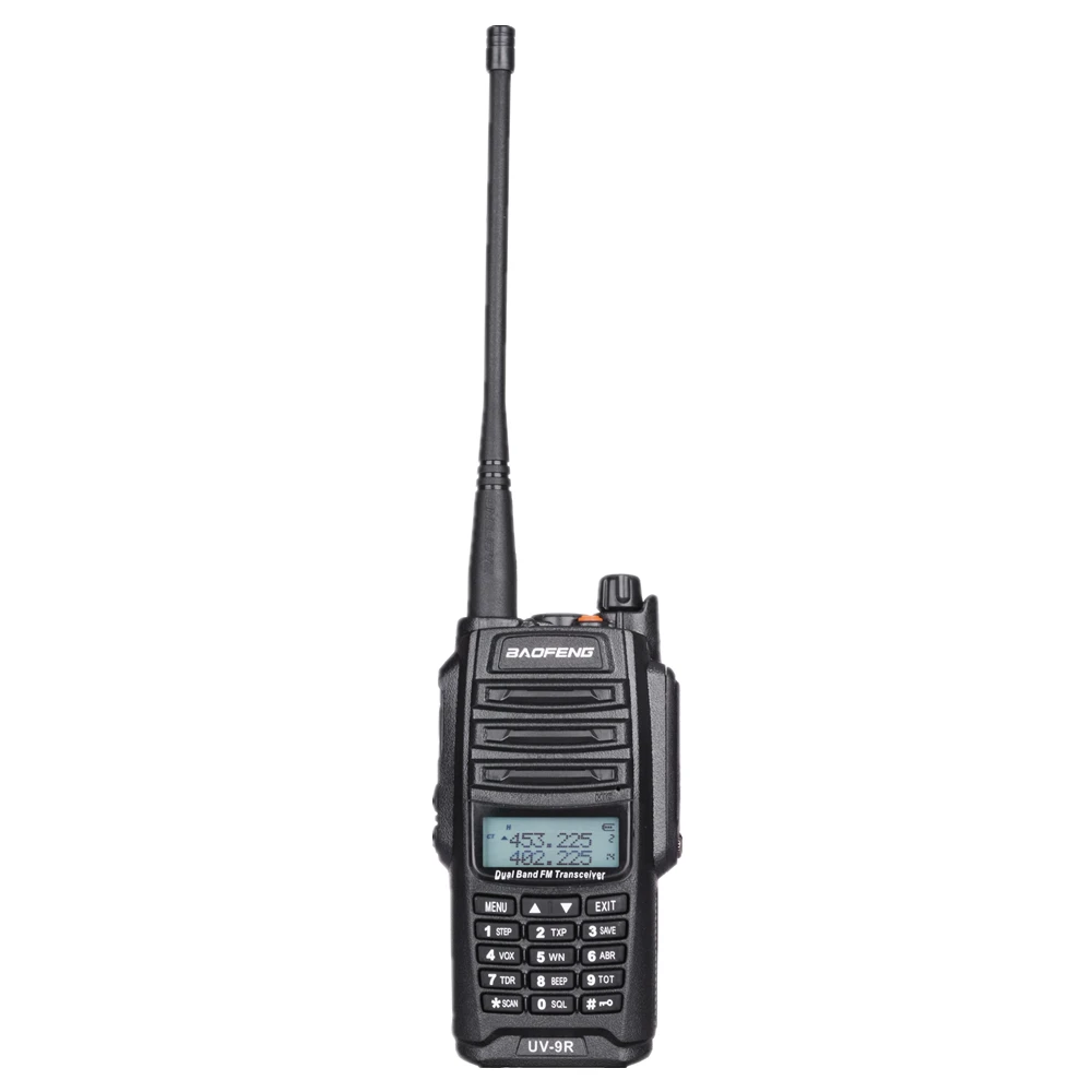 Baofeng UV-9R IP67 Водонепроницаемый Dual Band 136-174/400-520 мГц ham Радио BF-UV9R 8 Вт Двухканальные рации 10 км Диапазон радиостанции UV9R рация портативная Водонепроницаемая рация - Цвет: 1pc