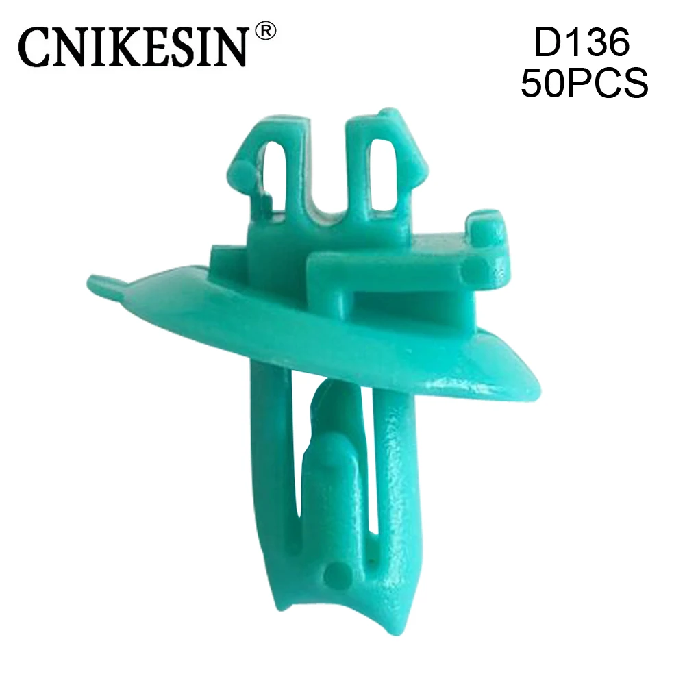 CNIKESIN 50 PCS D136 8 мм отверстие автомобиль нейлоновые зажимы крепления щит