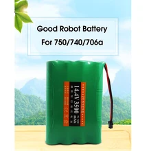 Soravess 14,4 V ni-mh аккумуляторная батарея 3500mAh пылесос для хорошего робота 740 750 706a подметальный робот