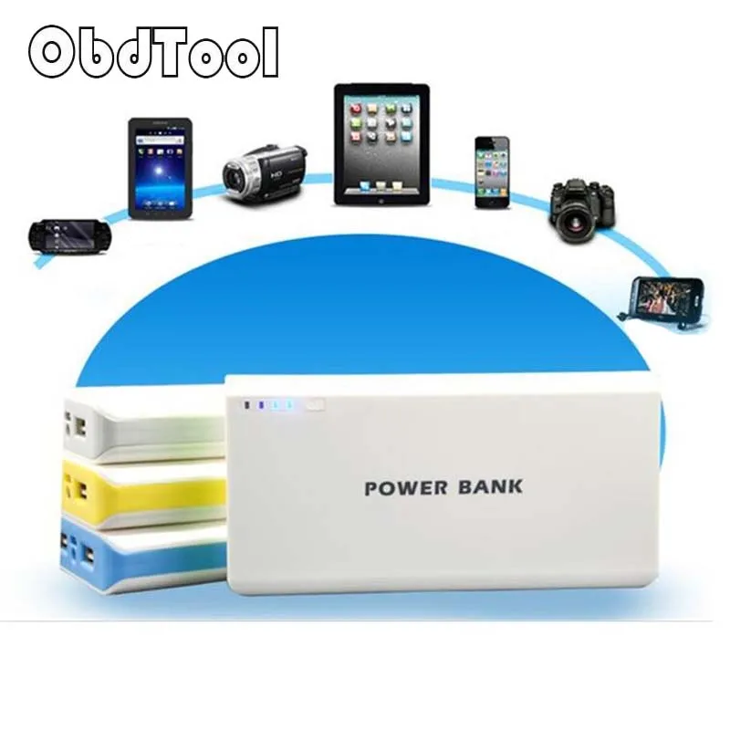 16800 mAh Emergency Phone Power Bank Car Jump Starter 5V Mini Portable Multifunctional Battery Charge with 4 Color Optional