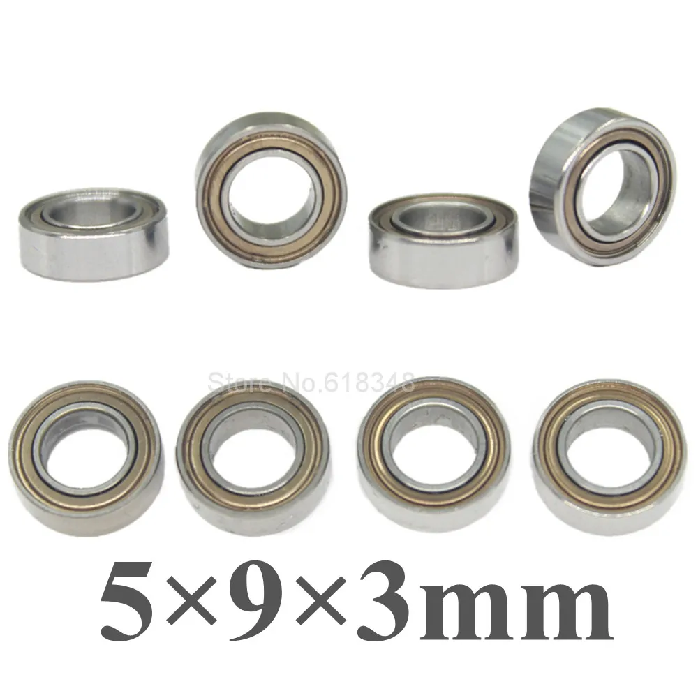 8pcs Ball Bearings 5x9x3mm For WLtoys 1 12 L969 L979 K959 L959 Yeah Racing Skateboard Upgrade