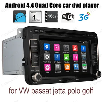 

Android4.4 7 inch Car DVD For VW passat jetta polo golf FM AM radio support wifi 3G BT GPS DAB+ DVR TPMS DTV OBDII