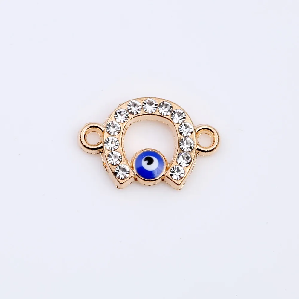 

10pcs C Shape Double Holes Clasps Connector Jewelry Making17mm*10mm