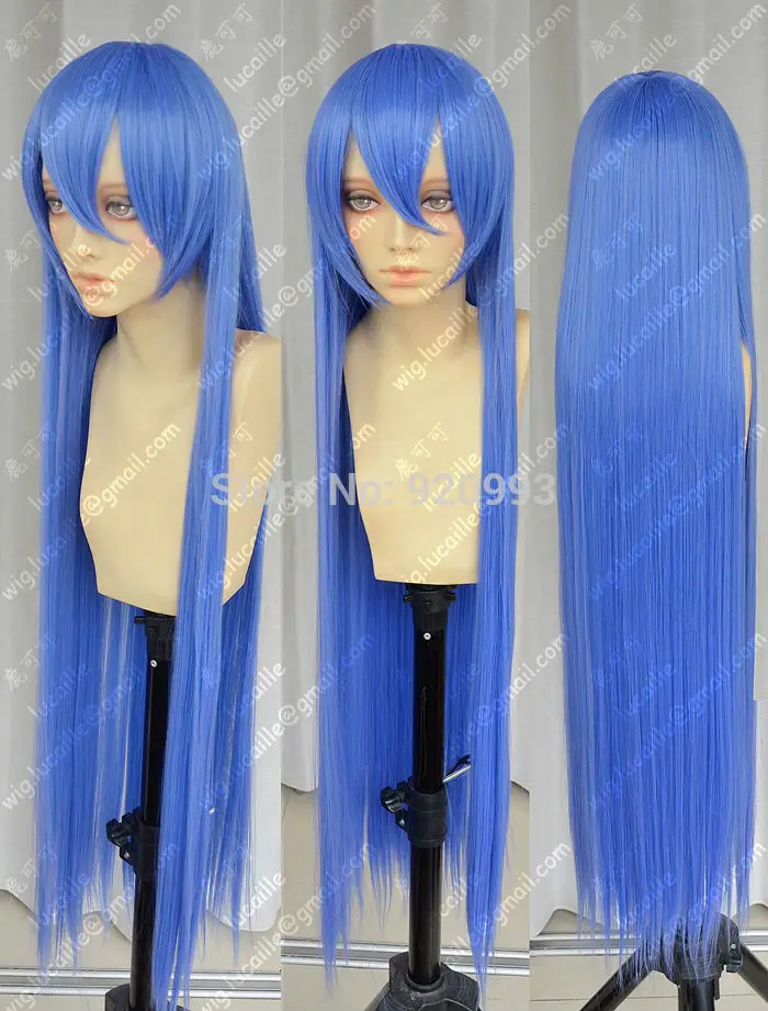 

Problem children are coming from another world/Black Rabbit long cosplay wig