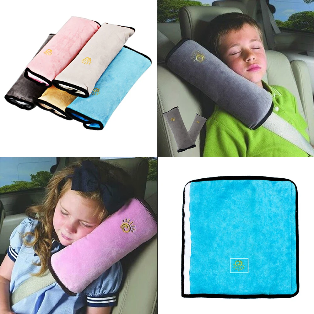

Safe Kid Car Pillows Children Head Neck Protection Support Pillow Auto Safety Seat Belt Vehicle Shoulder Cushion Pad Car Pillow