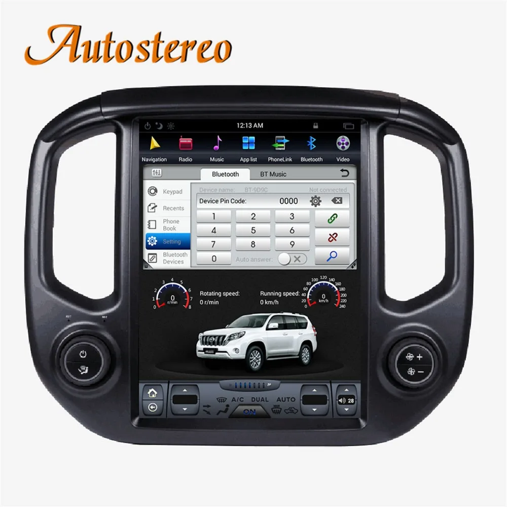 Discount Android Tesla style Car GPS Navigation For Chevrolet Colorado/GMC CANYO headunit multimedia radio tape recorder IPS no DVD IPS 3