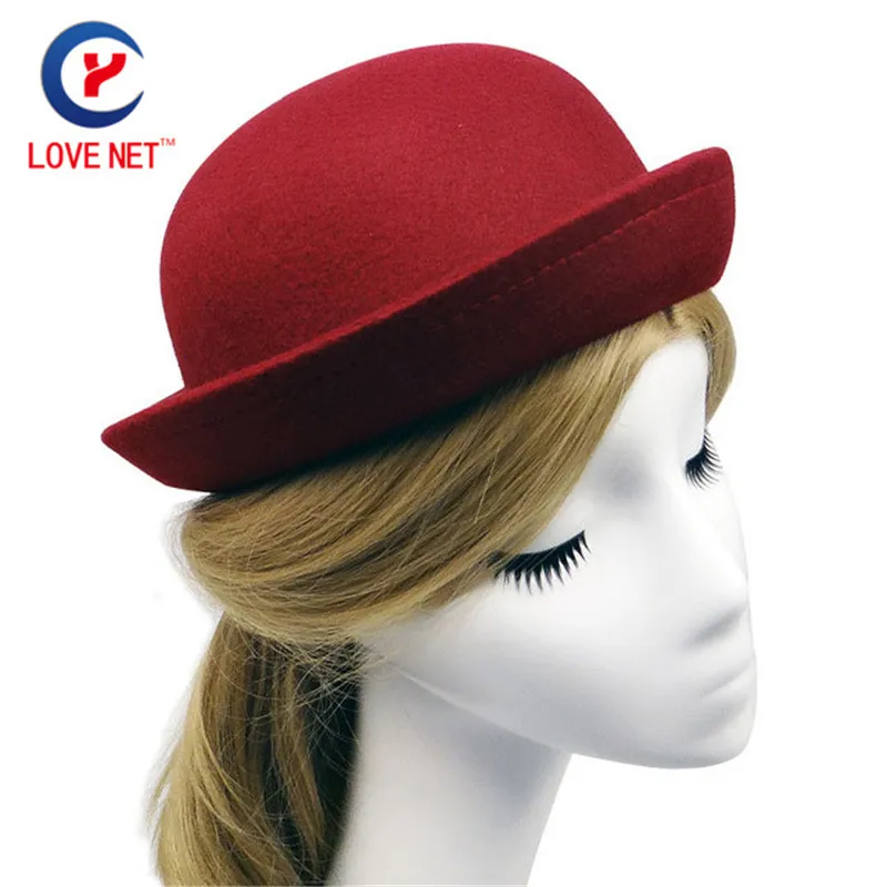 red bowler hat mens