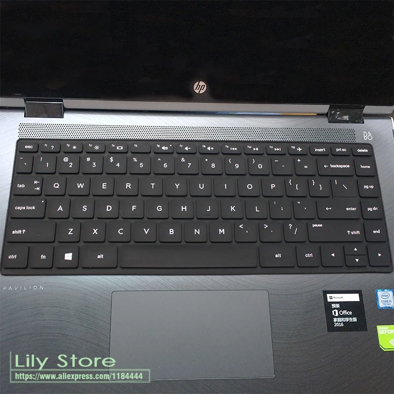 Силиконовый защитный чехол для клавиатуры ноутбука HP Spectre x360 15 2017 6|silicone keyboard