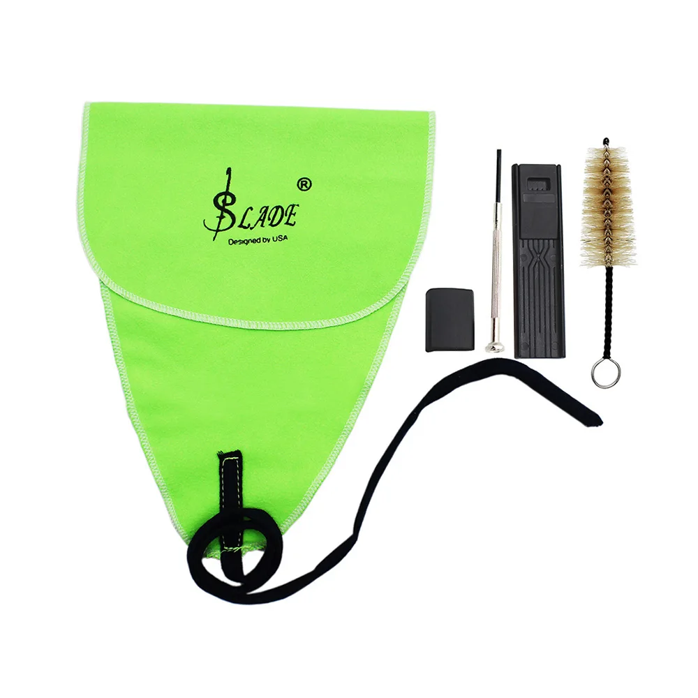 

Musical Instrument Maintenance Cleaning Care Kit Set for Saxophone Clarinet Flute Including Mouthpiece Brush Cleaning Cloth
