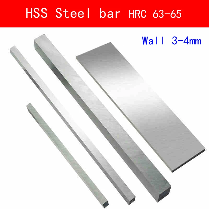 Qingn-Sheet Brass HSS Steel High-Strength Steel Plate Turning Tool High Speed Steel HSS Plate Sheet DIY Material Wall 3mm 4mm Color : 4x12x200mm Strong and Sturdy Qingn-Sheet Brass HSS Steel High-Strength Steel Plate Turning Tool High Speed Steel HSS Plate Sheet DIY Material Wall 3mm 4mm Color : 4x12x200mm Strong and Sturdy