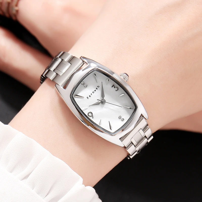 

Fernweh Brand Women Watches Ladies Watches Elegant Steel Fashion Female Quartz Watch Girl Clock Orologio Donna 30M Swimming