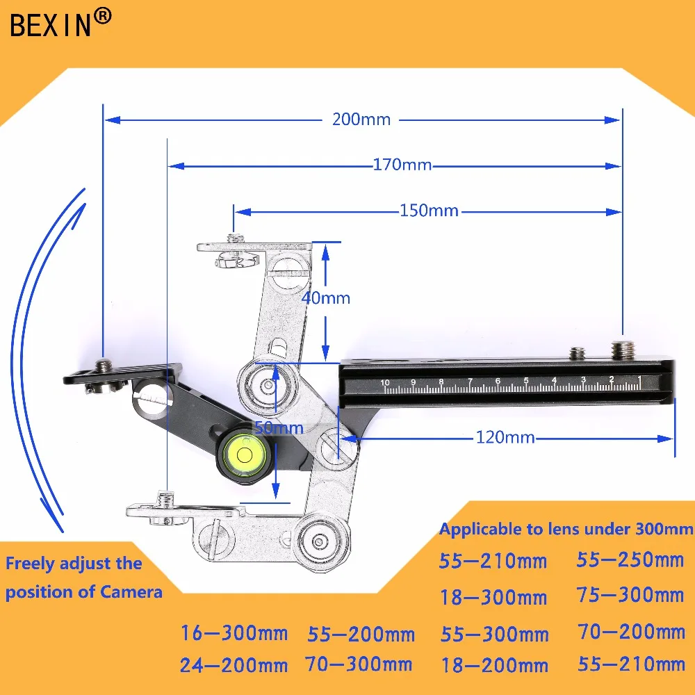 120mmlens support