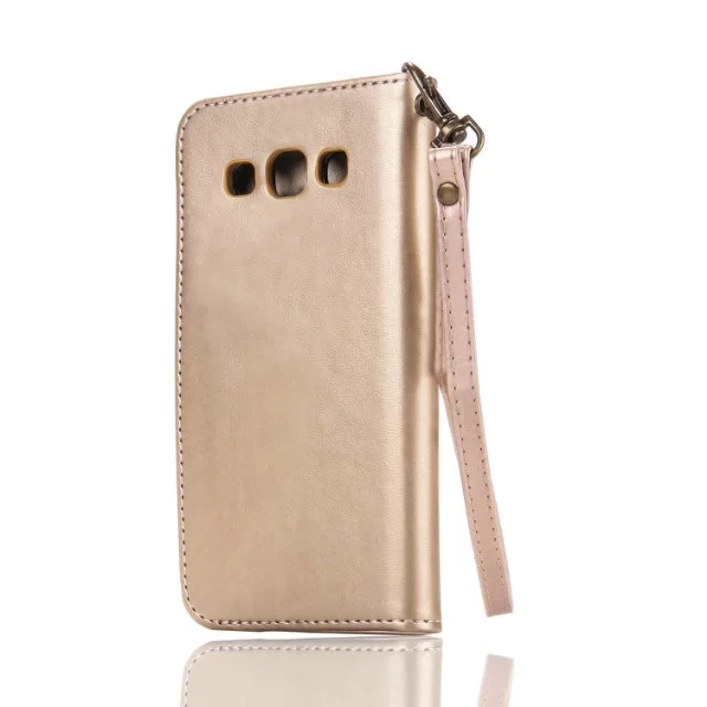 Luxury Phone Cover For Samsung Galaxy A5 2015 Cases Flip Wallet Leather Cover Case for Samsung A5 A500 A5000 A500F SM-A500F Bag