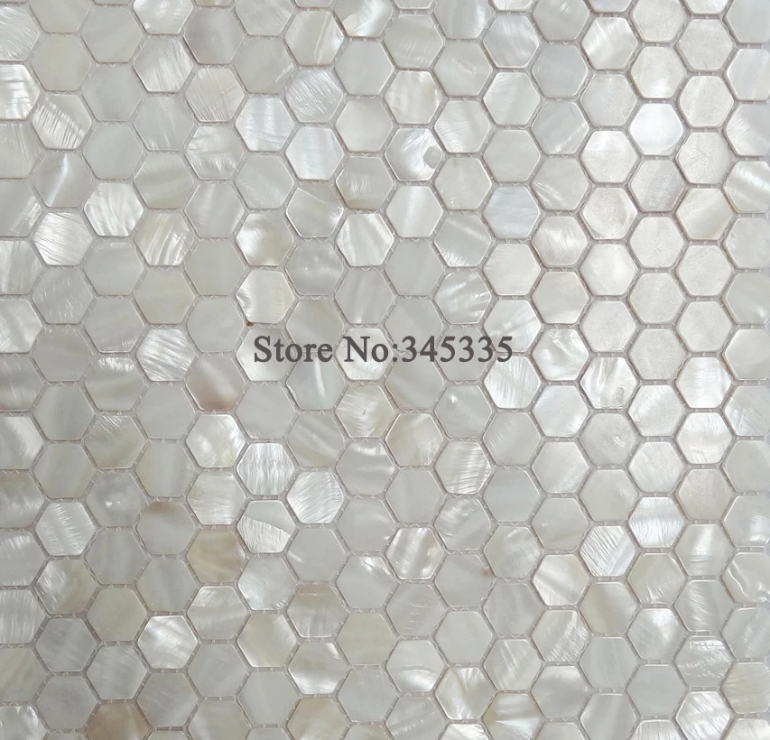 白い六角形のシェルモザイク キッチンとシャワーの壁紙 バスルームのスプラッシュガード 11個 Hexagon Wallpaper White Wallpaperwallpaper White Aliexpress
