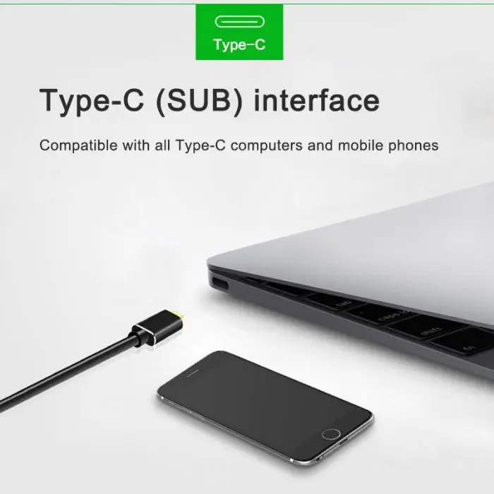 3 в 1 type-C к HDMI/USB C/DP концентратор адаптер конвертер кабель для MacBook, ПК, ноутбук EM88