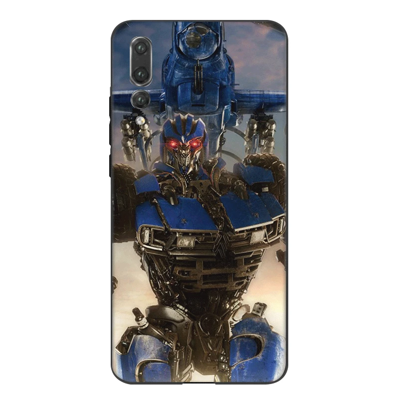 Силиконовый чехол для мобильного телефона Transformers Bumblebee Huawei Y5 Y6 Y7 Y9 Prime Mate 10 Nova 2i 2 3 3i