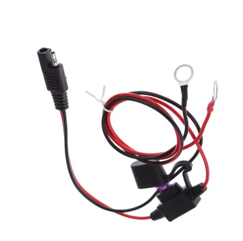 Батарея SAE DIY кабель Профессиональный DC мощность Автомобильный DIY Кабельный разъем 18AWG около 68 см