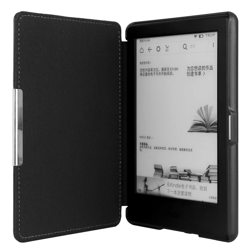 Застежка магнит кожаный чехол для нового kindle 8-го поколения fundas для amazon kindle 8 generation Cover