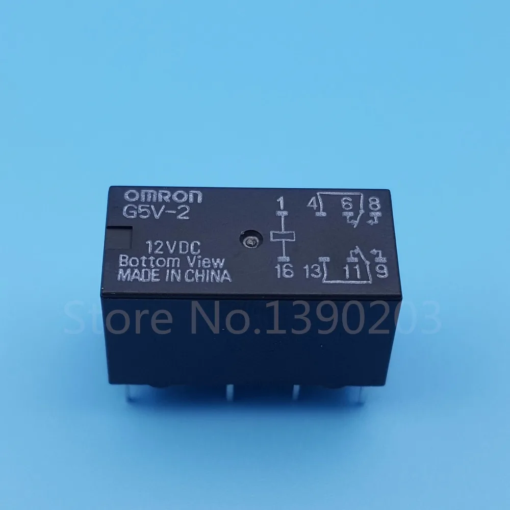 10 шт. Omron G5V-2 DC12V DPDT 8Pin печатного монтажа низкая стоимость Сигнальное реле