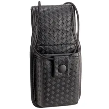 Литой универсальный чехол для рации в двух Vesrsion-Basketweave радио держатель, нейлоновая радиокобура