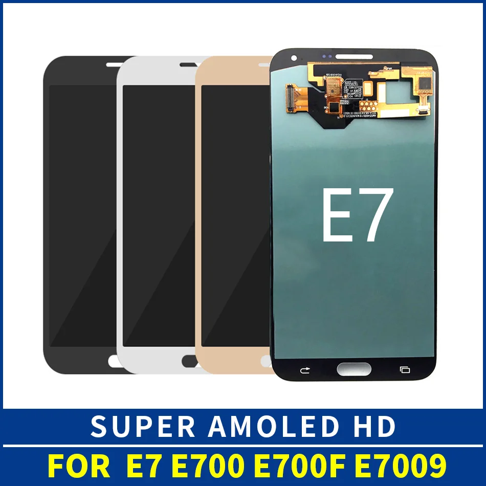 

OEM AMOLED LCD Replacement for Samsung Galaxy Samsung Galaxy E7 E700 E7000 Lcd Display+Touch Screen Digitizer Assembly+Tools