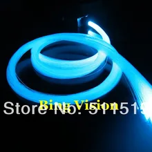 Светодиодный волоконно-оптический звезда потолочный светильник Комплект 200 шт. 0,75 мм* 2 м PMMA с 16 цветов RGB светодиодный свет двигателя, ИК 24key пульт дистанционного управления