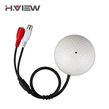 H.View Surveillance Mini Microphone Audio Pick Up Device for Home Security System for IP Camera Sound Pick Sound Monitor Kits