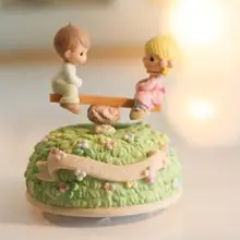 RONG-719+ seesaw музыкальная шкатулка день детей подарок на день рождения подарок для маленьких мальчиков и девочек креативный