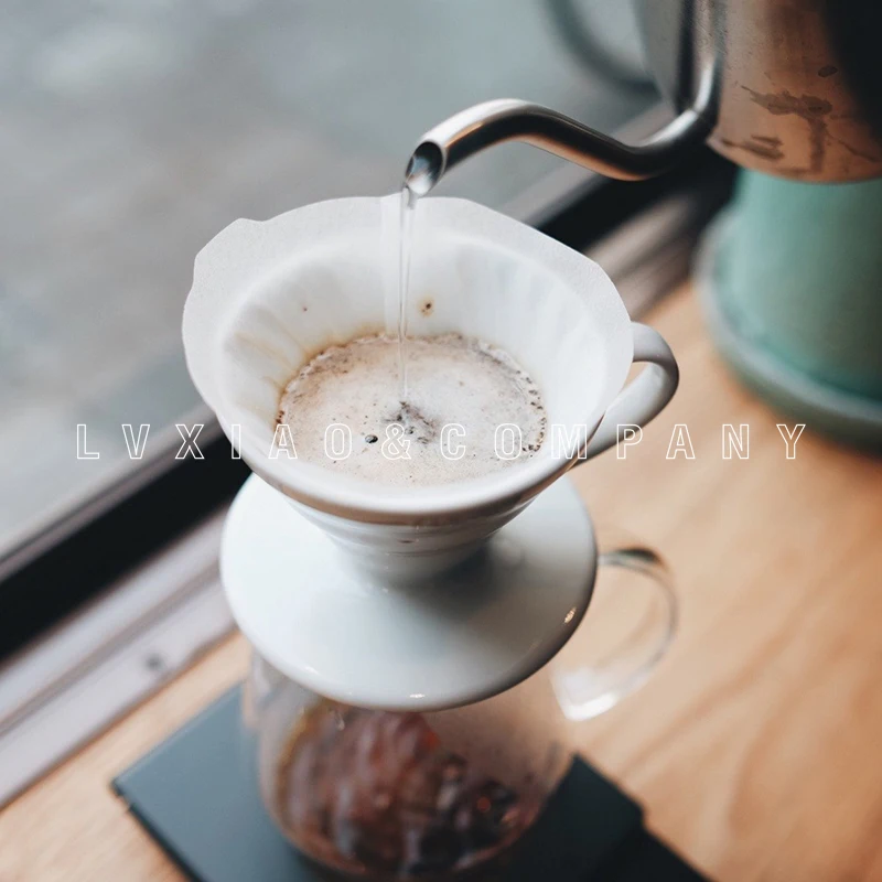 

1-2/2-4 cups V60 Paper Filter Hario wood paper bleached paper
