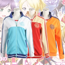 Lovelive! amor vivo cosplay Janpenese trajes del anime SIF ídolo de la escuela Festival coat women sport suit disfraces COS traje