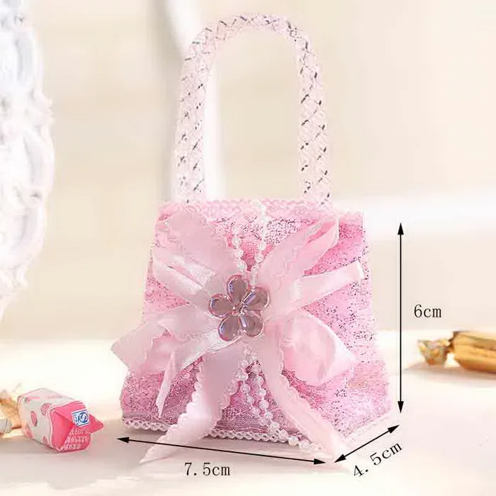 

7.5*4.5*6cm Party Favor bags Fashion color bags Gift Bags for Party Favors 24pcs