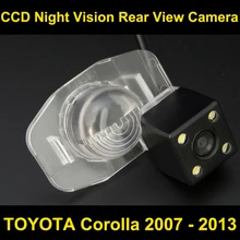 Автомобильная камера заднего вида для Toyota Corolla 2007 2008 2009 2010 2011 2012 2013 CCD Ночное видение Обратный Парковка Камера