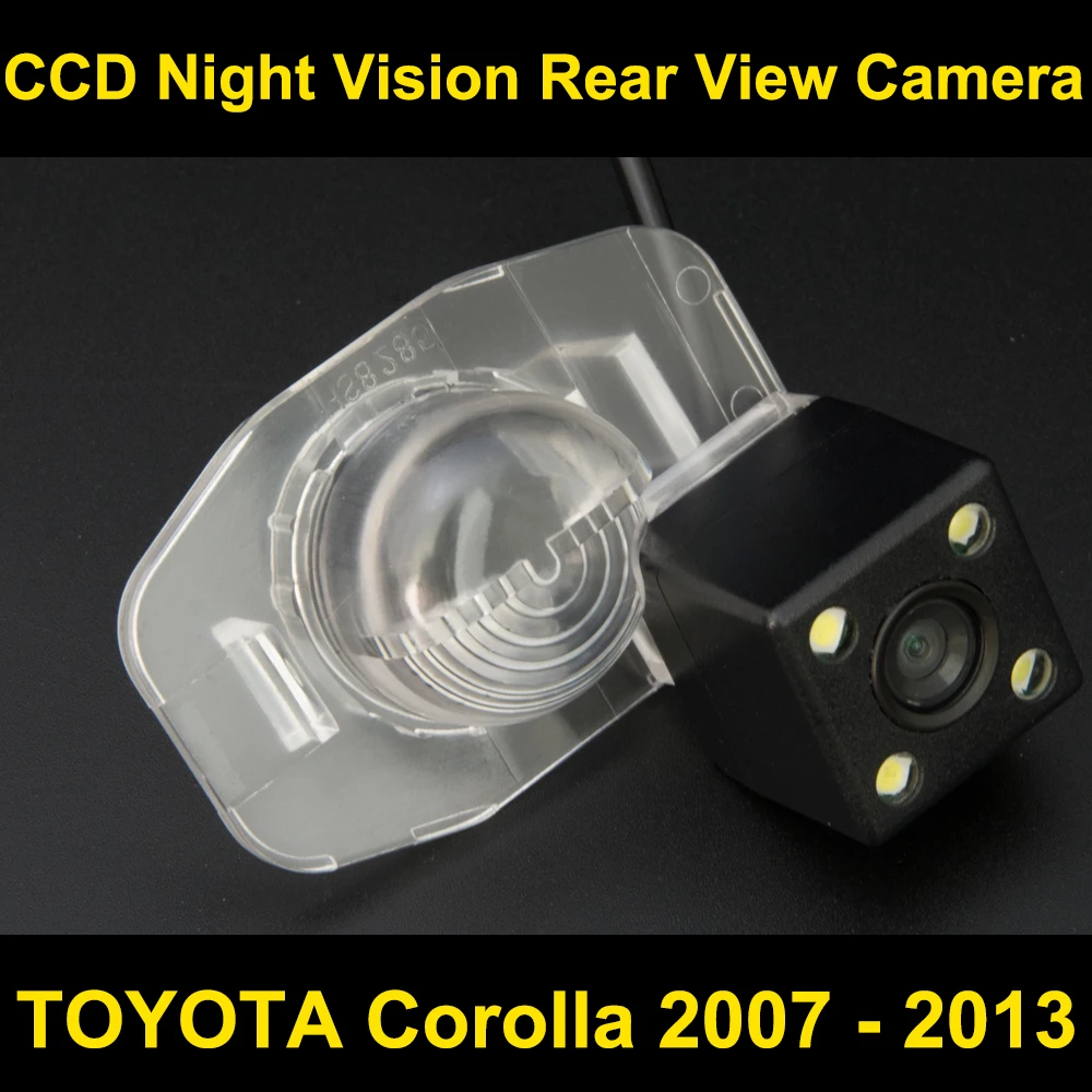Cena Widok z tyłu samochodu kamera dla TOYOTA Corolla 2007 2008 2009 2010 2011 2012 2013 CCD Night Vision cofania kamera parkowania