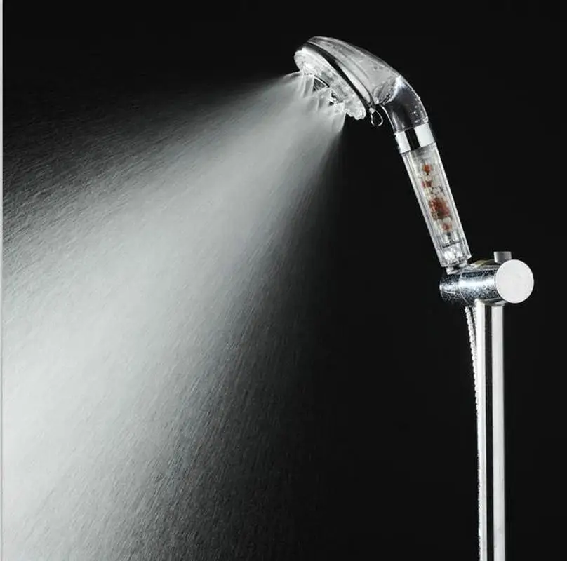 Four position Supercharged Shower Head Hand held Adjustable Water