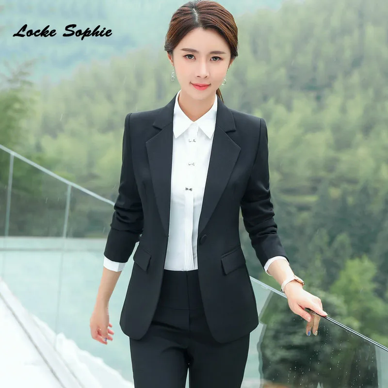 1pcs Women Plus size Blazers coats 2019 Summer cotton blend Long sleeves Slim fit Suits jackets ladies Skinny Blazers Suits coat