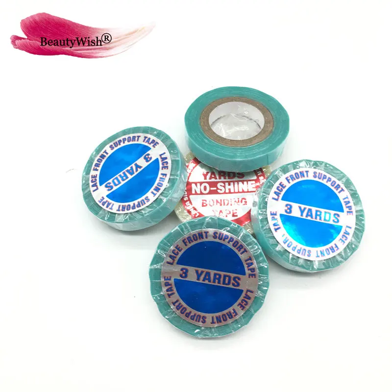 Water Proof tape 10 Rolls 3 Yards Double Sided Adhesive Tape Skin Weft Tape Hair Extensions 1cm width Blue Tape For Hair Water Proof tape 10 Rolls 3 Yards Double Sided Adhesive Tape Skin Weft Tape Hair Extensions 1cm width Blue Tape For Hair