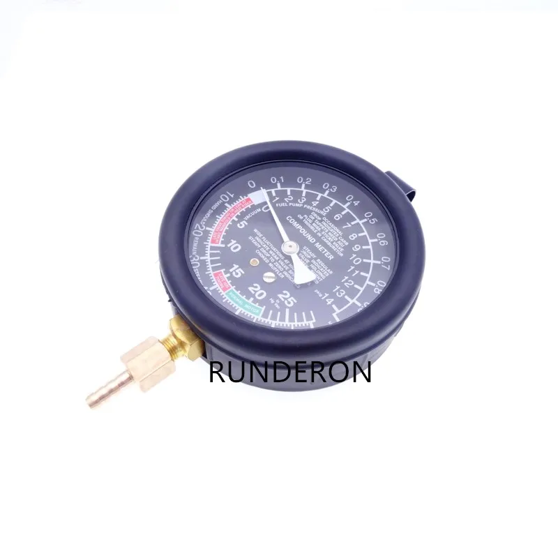 Automotive Exhaust System Three - element catalytic SCR Blocking Emissions Pressure Detector Tester Gauge Diagnostic Tool