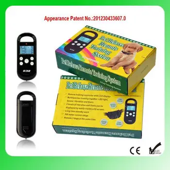 

Remote Training Controller Multifunction Training Collar with LCD Display 4 levels of Vibration and Static HT-032