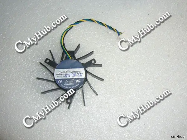 New Genuine For Onda Quadro FX 1800 EVERFLOW T127010BH DY06010MMBPB DC12V 0.35A 4PIN 4WIRE 6010 60x60x10mm GPU Cooling Fan | Компьютеры и