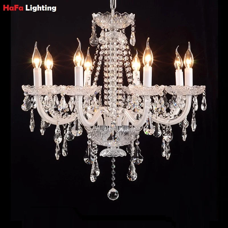 

Modern Crystal Chandelier lighting lamps modern fashion art crystal Chandelier with Lampshades light lamp cover Luxury crystal