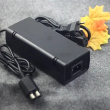Для Xbox 360 Slim microsoft источник питания кирпич Зарядное устройство переменного тока X360 адаптер питания кабель 135 Вт 12 В адаптер переменного тока с вилкой ЕС или США