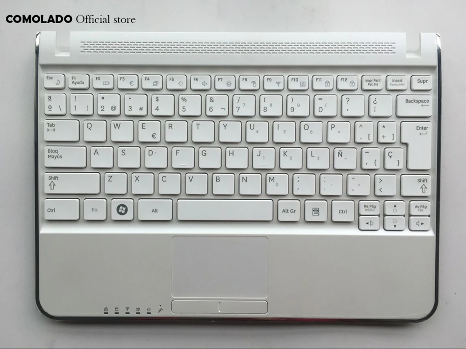 

SP Spanish keyboard For Samsung N210 N220 N230 N250 N260 with C shell keyboard SP Layout
