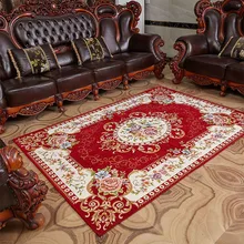 O.J-UP красивый Европейский Стиль коврик ковер цветочный больших украшение области ковер салон мягкие ковры для Гостиная