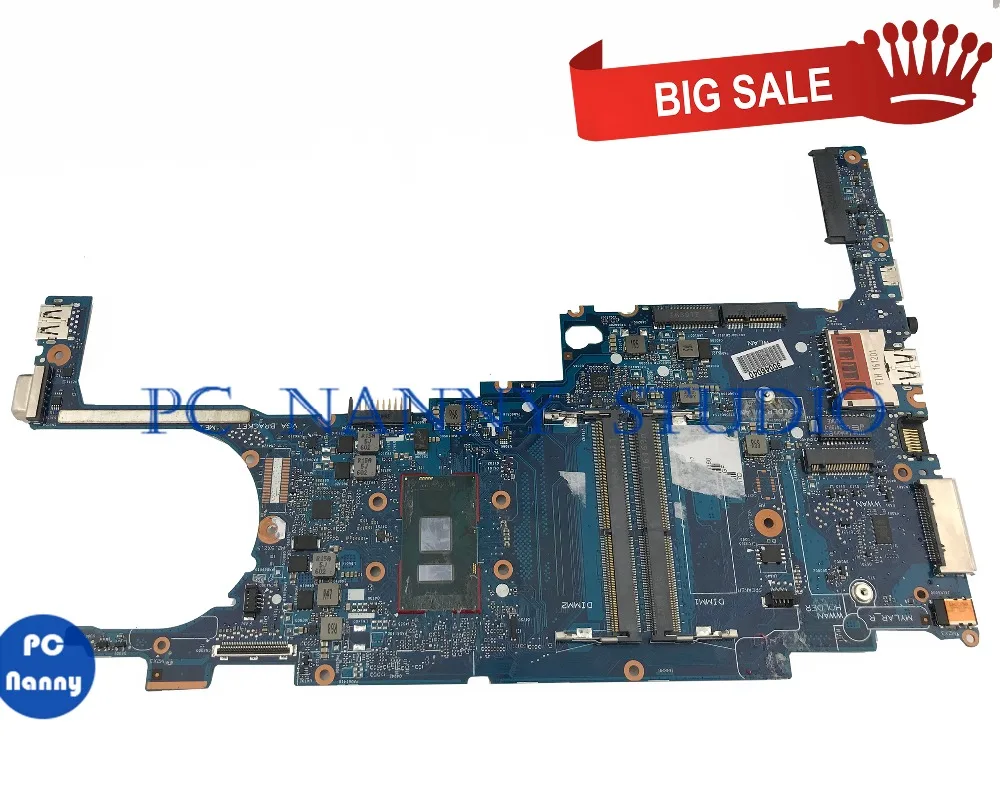 PCNANNY для HP EliteBook 820 G3 материнская плата ноутбука 6050A2892301-MB-A01 I5-6200U протестирована |