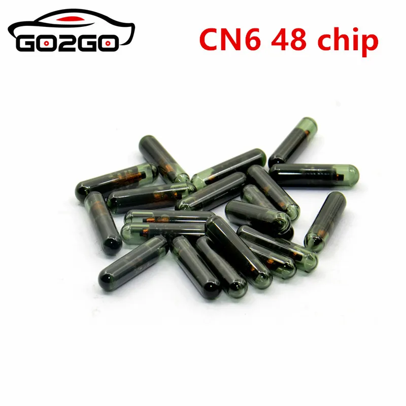Горячая продажа 5 шт. CN6 ID48 чип для мини CN900 Автомобильный Транспондер 48 стекло