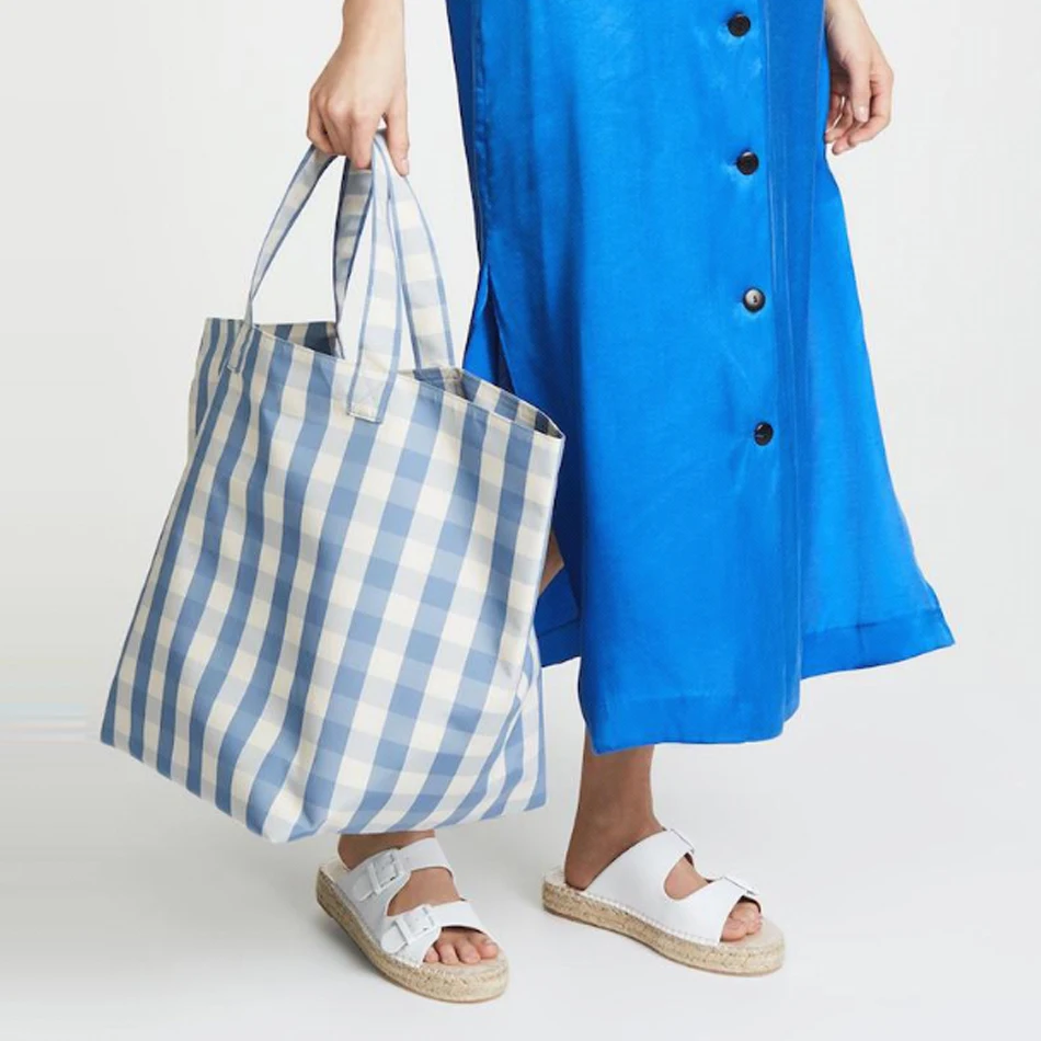Солнечная пляжная Новая модная женская сумка простая сетчатая подиумная Сумка Большая вместительная переносная сумка для покупок