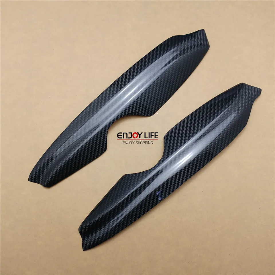 

2pcs/set Carbon Fiber Front Head Light Lamp Cover Eyelid Eyelids Eyebrow For VW Volkswagen Golf 4 Mk4 IV