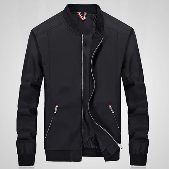 Aliexpress.com : Buy Autumn Thin Men Slim Fit Jacket Coats O Neck Solid